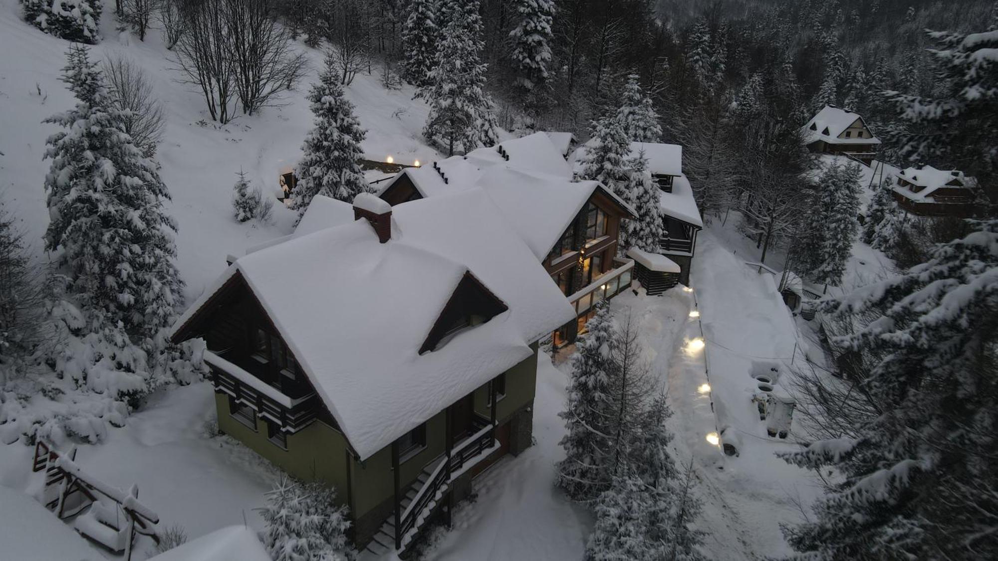 Malinowy Domek W Szczyrku Buitenkant foto
